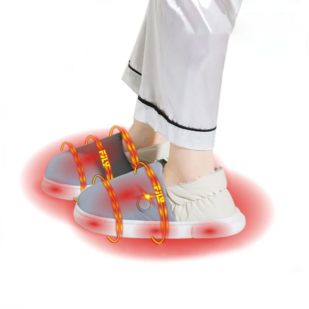 Electrically Heated Slippers with 3 Heat Settings, Electric Foot Warmers – image 9