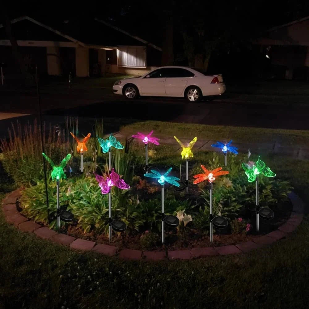 Solar Garden Lights, Outdoor Lighting for Paths and Lawns