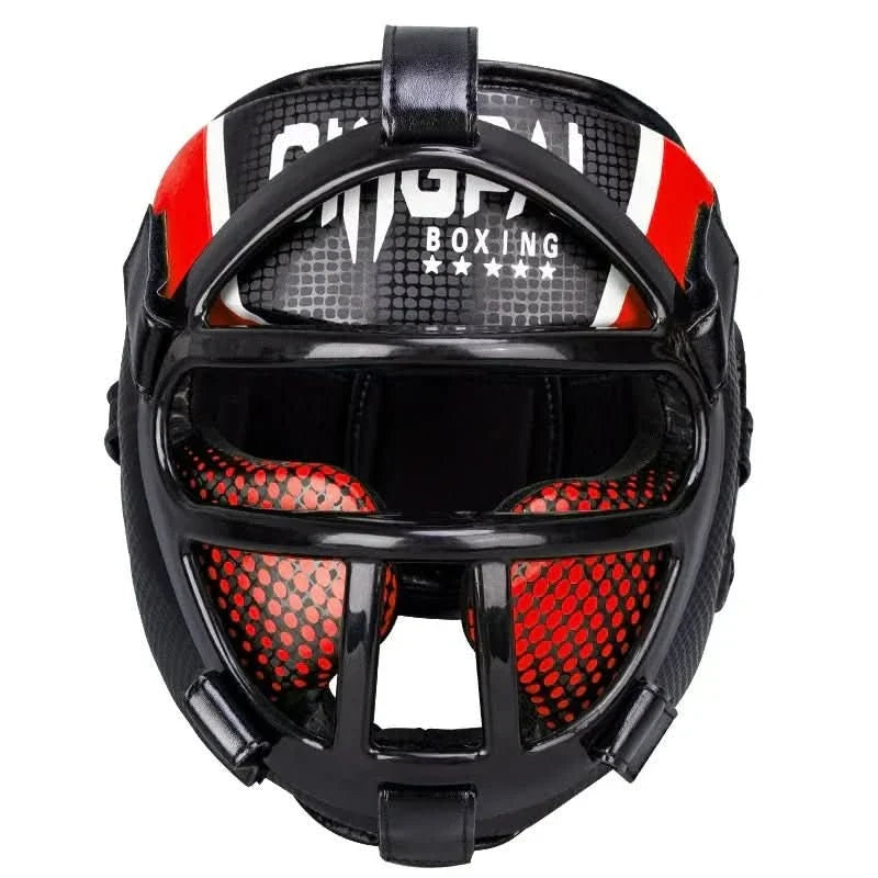Boxing Head Guard with Face Mask, Taekwondo Head Guard for Kids and Adults