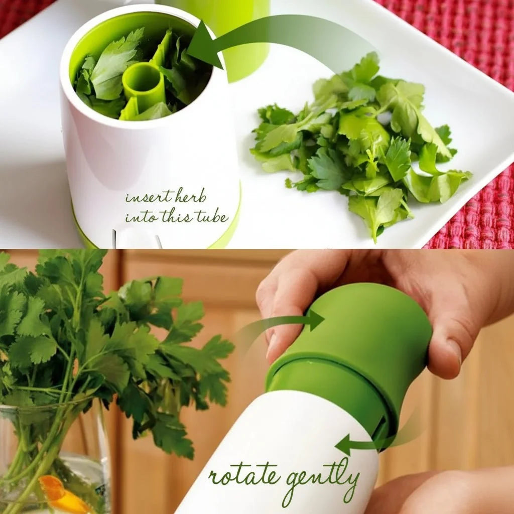 Spice Grinder, Manual Herb Grinder in Stainless Steel, Hand Grinder for Herbs and Spices, Compact Spice Mill for Kitchen_08