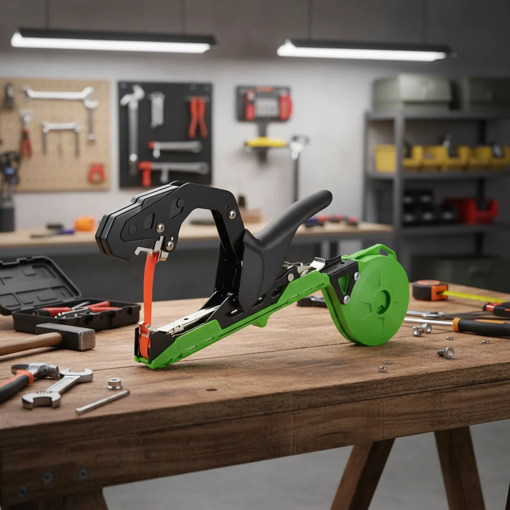 Plant Tying Tool with Tape and Staples, Plant Tying Machine for Tomatoes and Vines, Plant Ties Gun for Climbing Plants_00