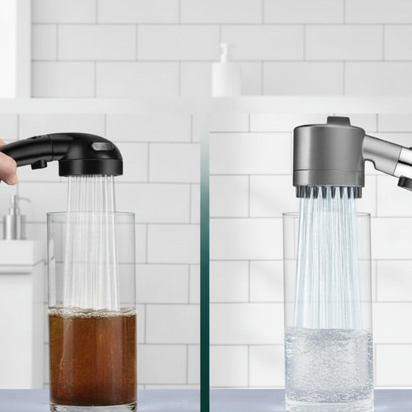 Shower Head with Filter, Water Saving Shower Filter with Replaceable 9 Layer Filter – image 6
