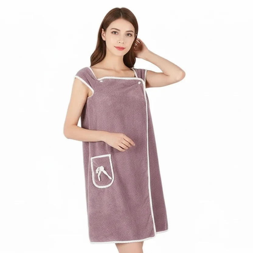 Beach Towel Wrap for Women, Quick Drying Bath Towel for Spa and Travel, Gym Towel 135 x 80 cm_06