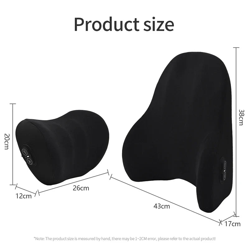 Lumbar Support Cushion for Car Seat, Massage Pillow – image 6