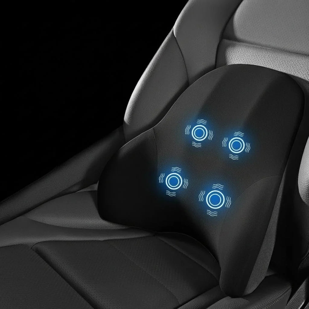 Lumbar Support Cushion for Car Seat, Massage Pillow – image 11