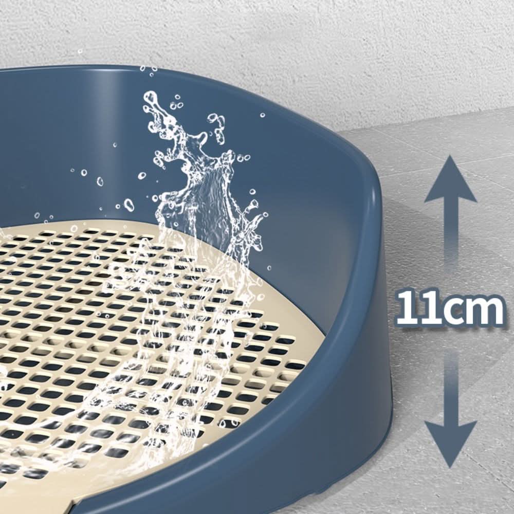 Cat Litter Tray, Dog Litter Tray for Puppy Training, Cat Litter Box for Kittens with Anti Splash Rim and Low Entry_03