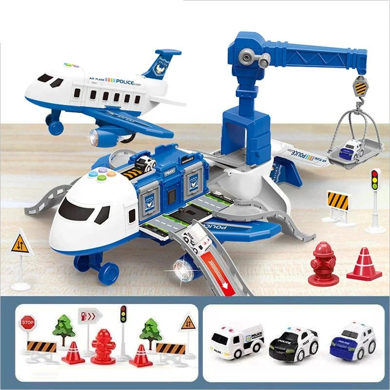 Toy Aeroplane with Music and Lights, Stretchy Aeroplane Toy for Kids, Deformable Stretchy Toy, Musical Toys_09