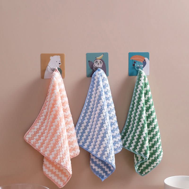 Microfibre Cloths, Coral Fleece Cleaning Cloths for Streak Free Cleaning, Glass Cleaning Cloth, Dish Cloths for Kitchen_06