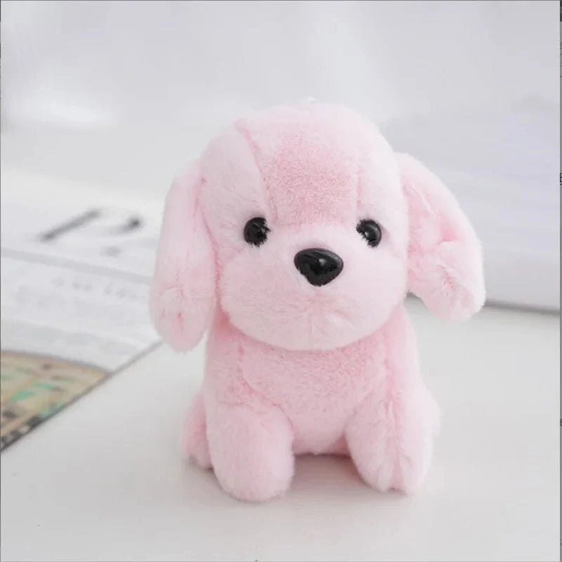 Mini Dog Plush Toy, Plush Bag Charm, Teddy Dog Keyring, Gifts for Dog Lovers, Stocking Filler Gifts for Girls_03