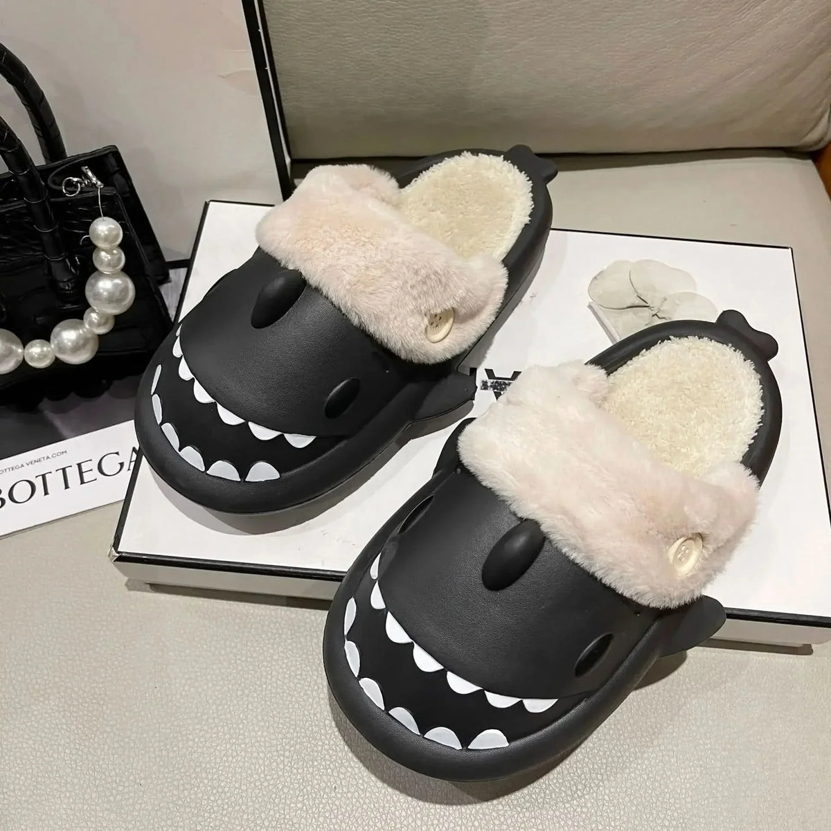 Shark Slippers with Non Slip Sole – image 5