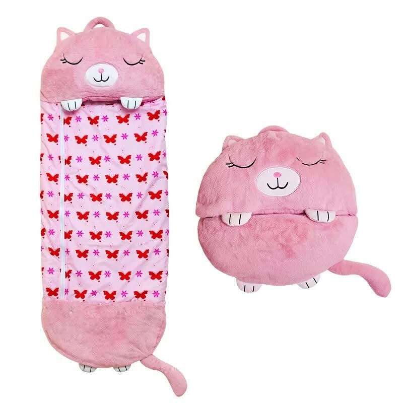 Kids Sleeping Bag, 2 in 1 Cuddle Toy and Plushie, Animal Sleeping Bag for Sleepovers, Plush Toys for Ages 3 to 8_05