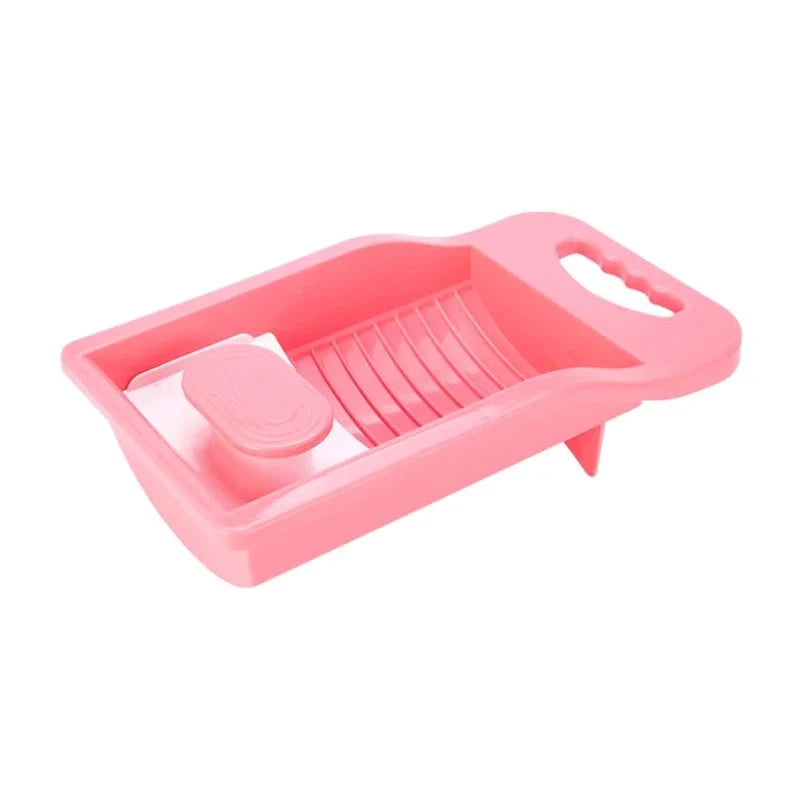 Washboard for Clothes, Anti Slip Washing Board for Hand Washing Clothes and Socks, Plastic Laundry Washboard_09