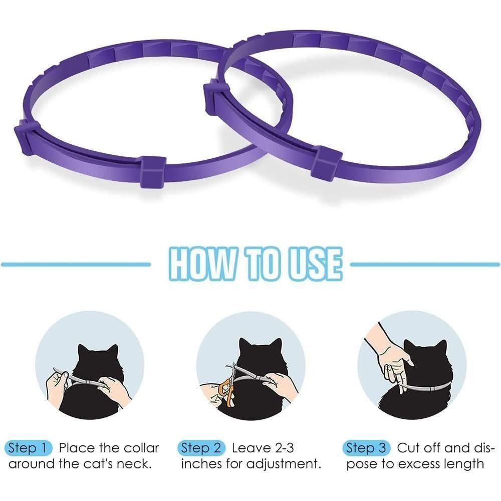 Cat Flea Collar with Essential Oils, Flea Collar for Dogs with up to 8 Weeks Protection – image 7