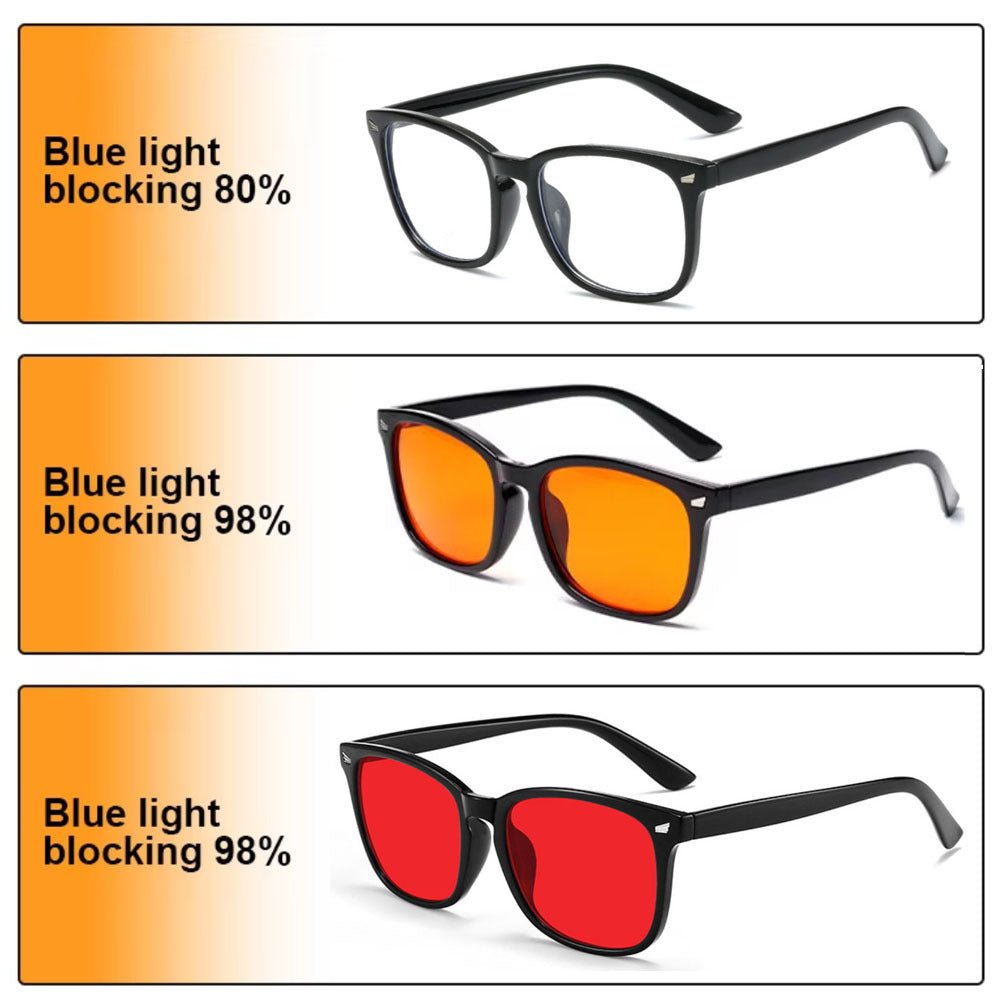 Blue Light Blocking Glasses with Red Lens for Sleep – image 7