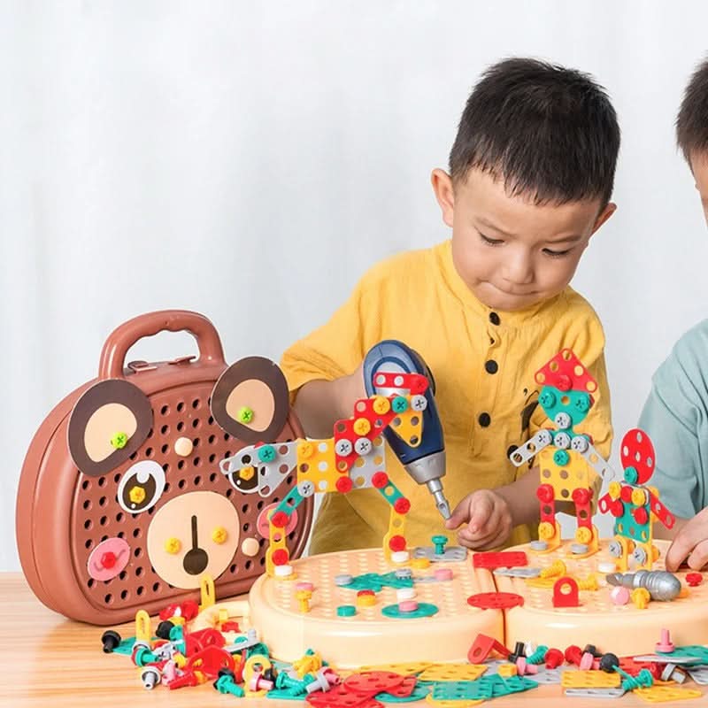 Plastic Storage Box, Toy Box for Toy Storage with Sorting Elements, Montessori Toys, Childrens Storage Box_03