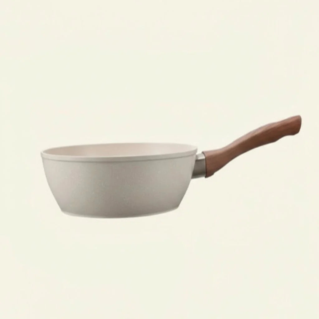 Stainless Steel Pan with Stone Coating, Deep Frying Pan for Induction Hob, Non Stick Pan for Gas and Electric Hobs_05