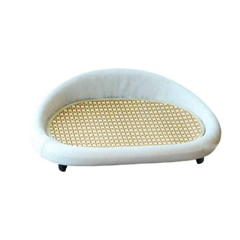 Cat Cave Bed with Sisal Scratching Surface, Cosy Cat Bed with Washable Cushion, Cat Scratcher Bed_05