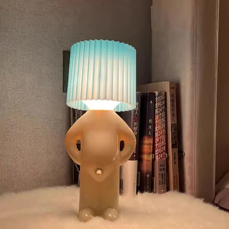 Small Table Lamp with Wobble Design, LED Lamp for Living Room and Children's Room, Cute Ambient Lighting_07