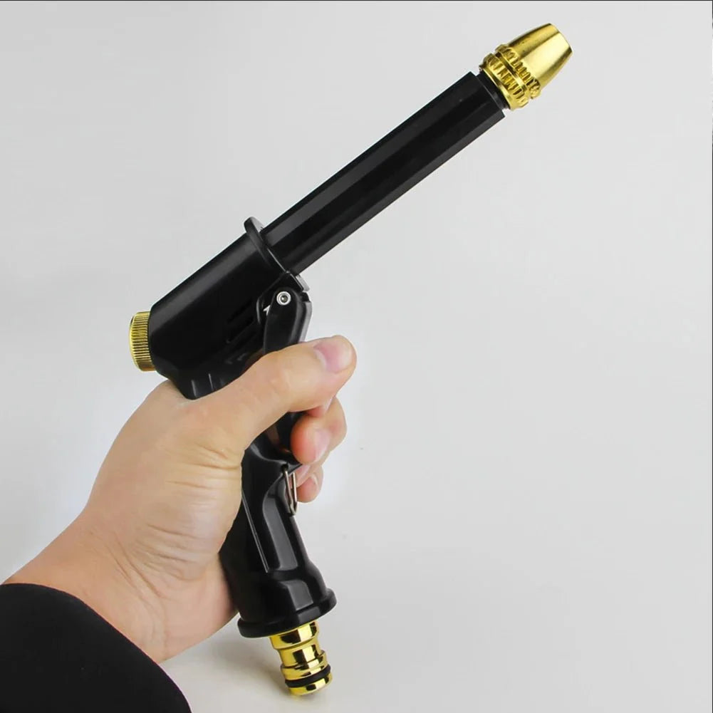 High Pressure Water Gun, Garden Hose Spray Gun with Adjustable Jet – image 5