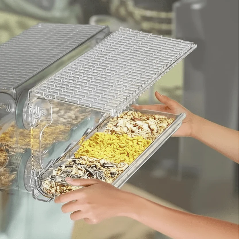 Transparent Bird Feeder for Window with Suction Cups