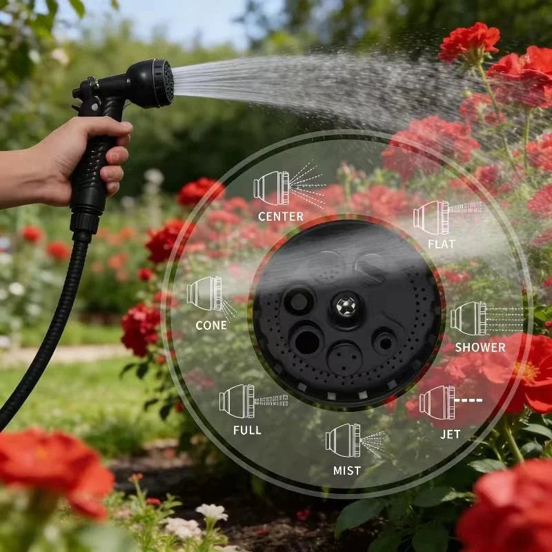 Garden Hose Pipe, Expandable Garden Hose with Spray Head, Expandable Hosepipe Up to 30 m, Kink Free Flexible Hose_02
