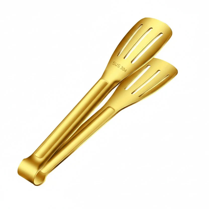 Metal Tongs for Buffet and Salad Serving, Small Tongs for Bread – image 9