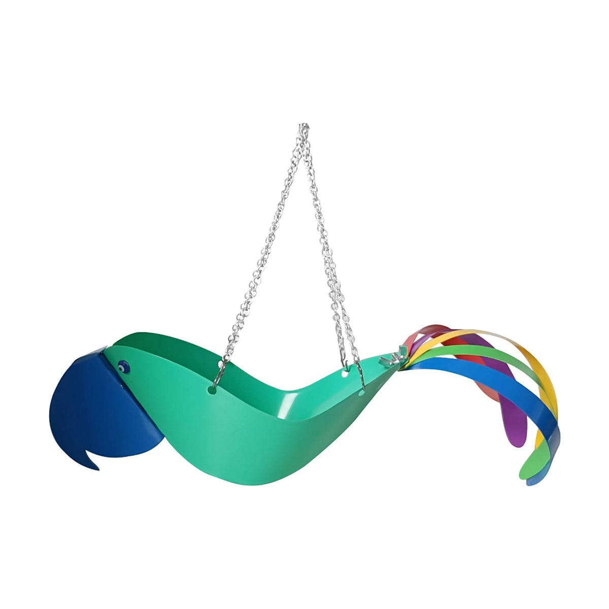 Hanging Planter in Bird Design, Parrot and Rooster Hanging Plant Pot, Garden Ornament for Balcony, Hanging Basket_07