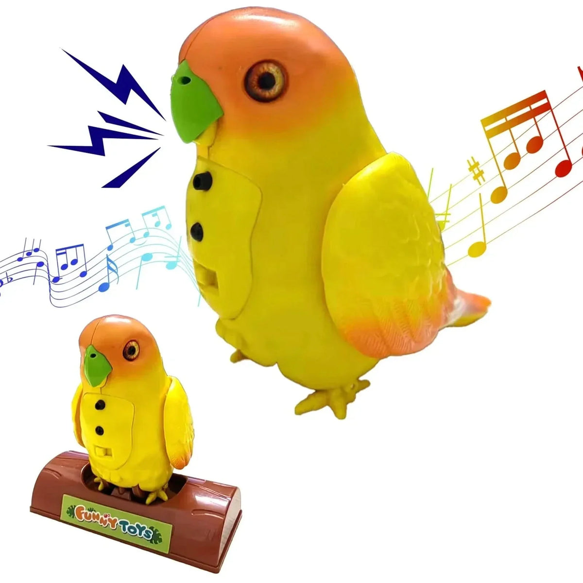 Talking Parrot Toy That Repeats What You Say, Singing Talking Bird, Funny Gifts for Kids and Adults_04