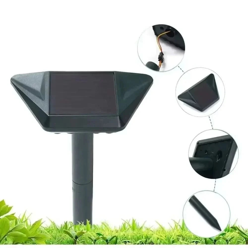 Cat Deterrent for Garden, Ultrasonic Cat and Dog Repeller with Blue LED Light, Cat Repellent for Indoor and Outdoor Use_11