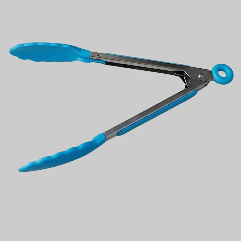 Cooking Tongs with Non-Slip Handle, Plastic Tongs for Serving Food, Lightweight Kitchen Tongs, Kitchen Accessories_05