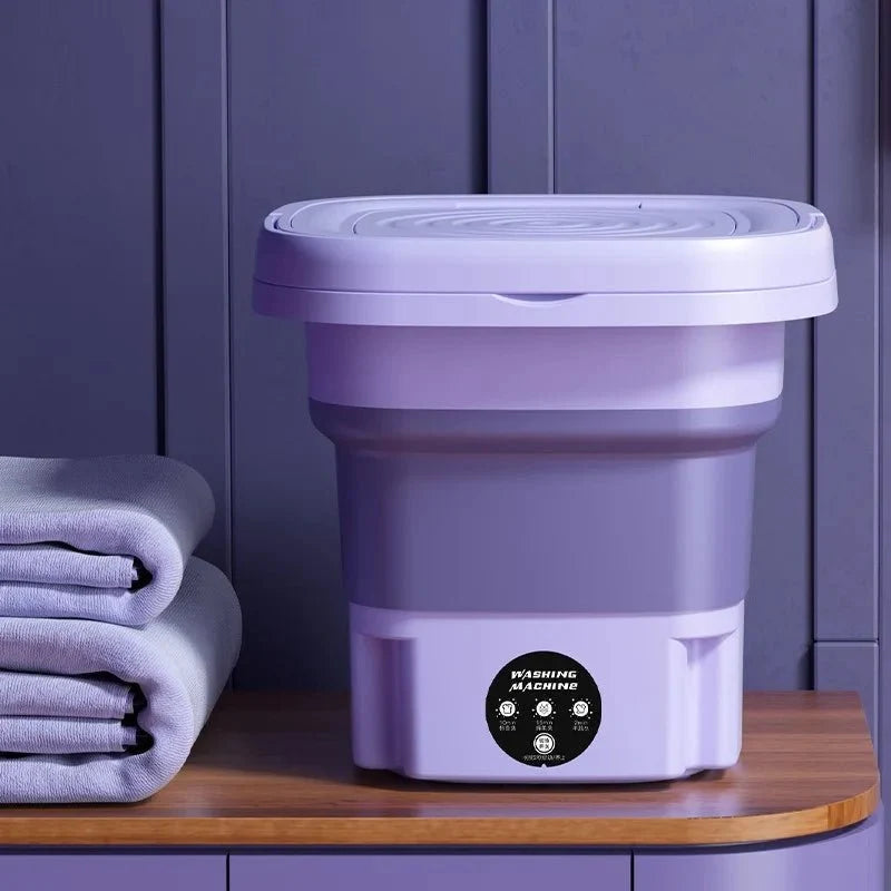 Portable Washing Machines, Mini Washing Machine for Baby Clothes, Small Washing Machine with USB and AC Power_06