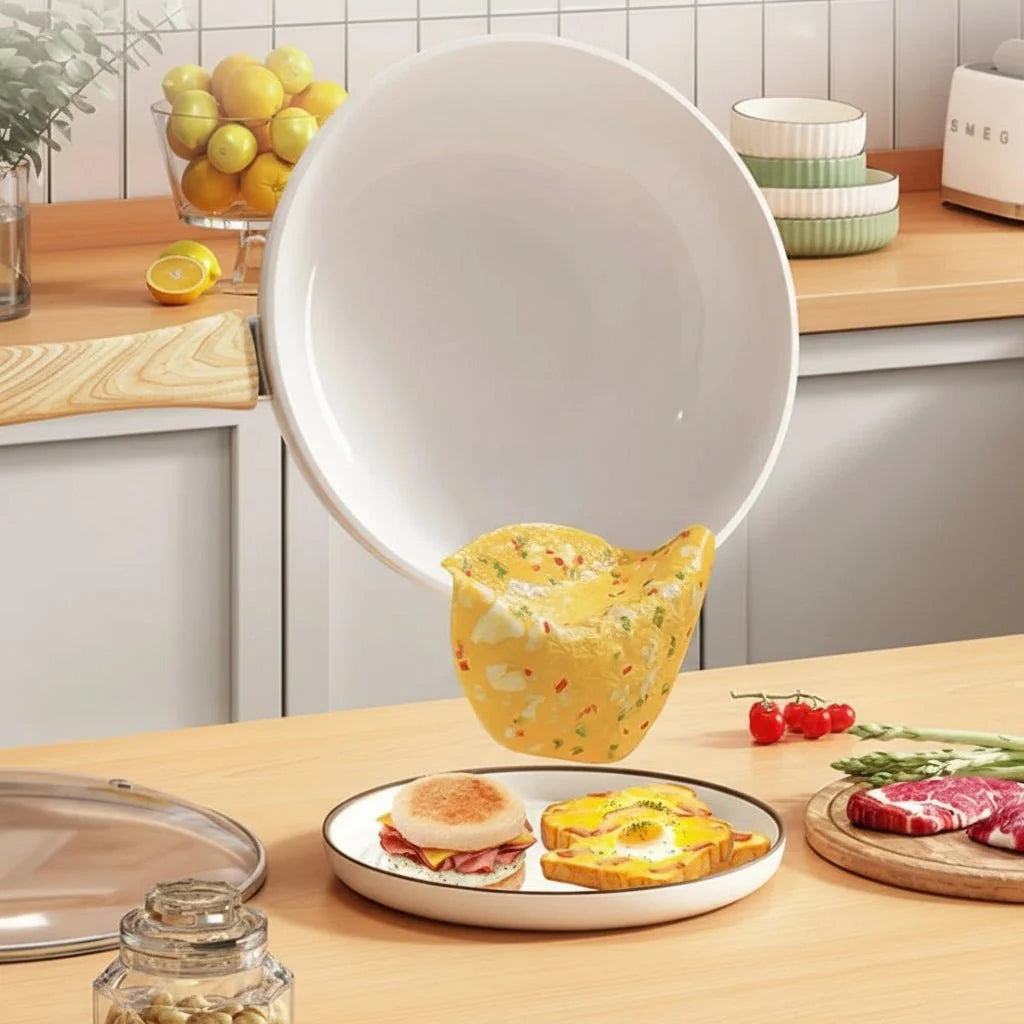 Ceramic Frying Pan 30 cm, Deep Non Stick Pan for Induction Hob, Ceramic Pan for Gas and Electric Hobs – image 4