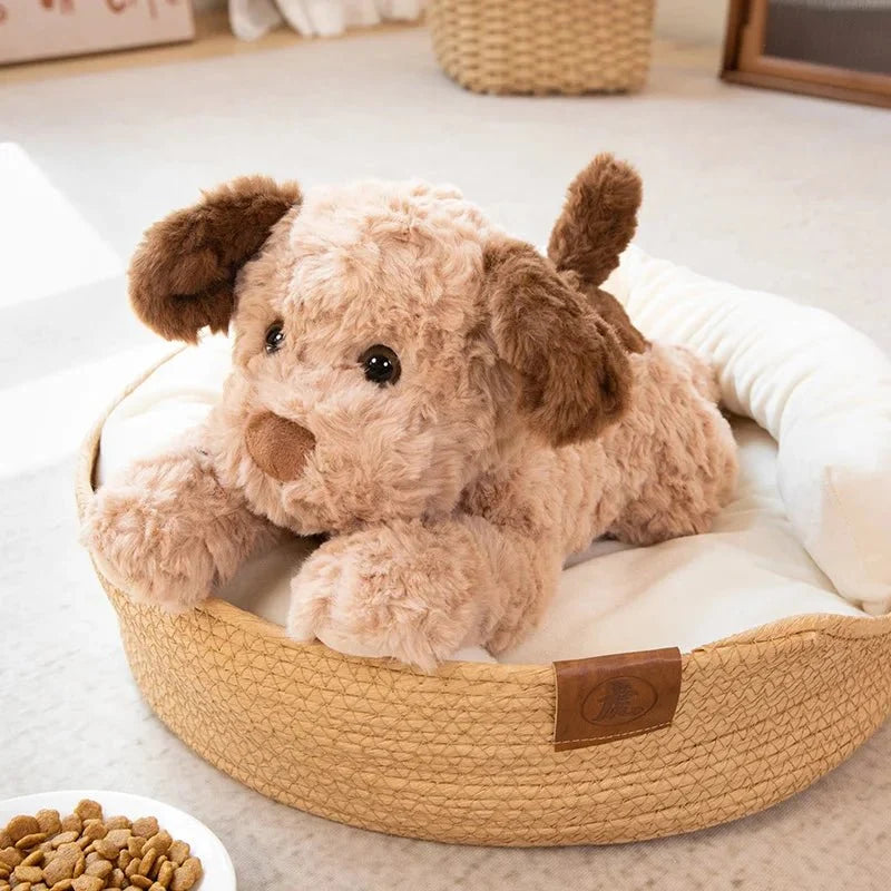 Plush Dog Pillow for Kids, Dog Teddy Hug Pillow, Stuffed Animal Plushie, Soft Toy for Nursery Decor_07