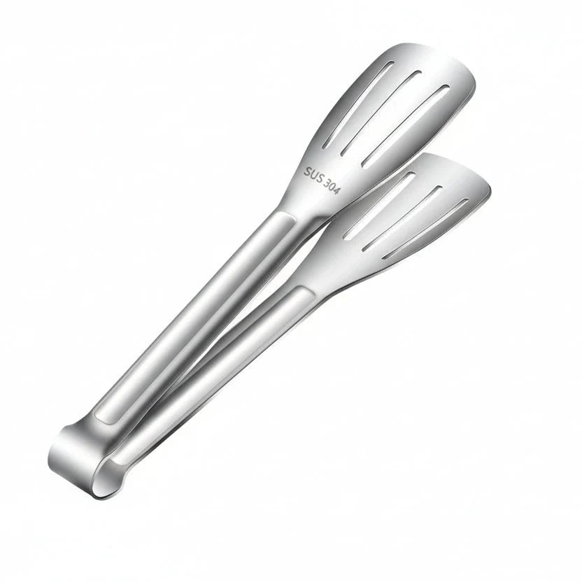 Metal Tongs for Buffet and Salad Serving, Stainless Steel Serving Tongs – image 8