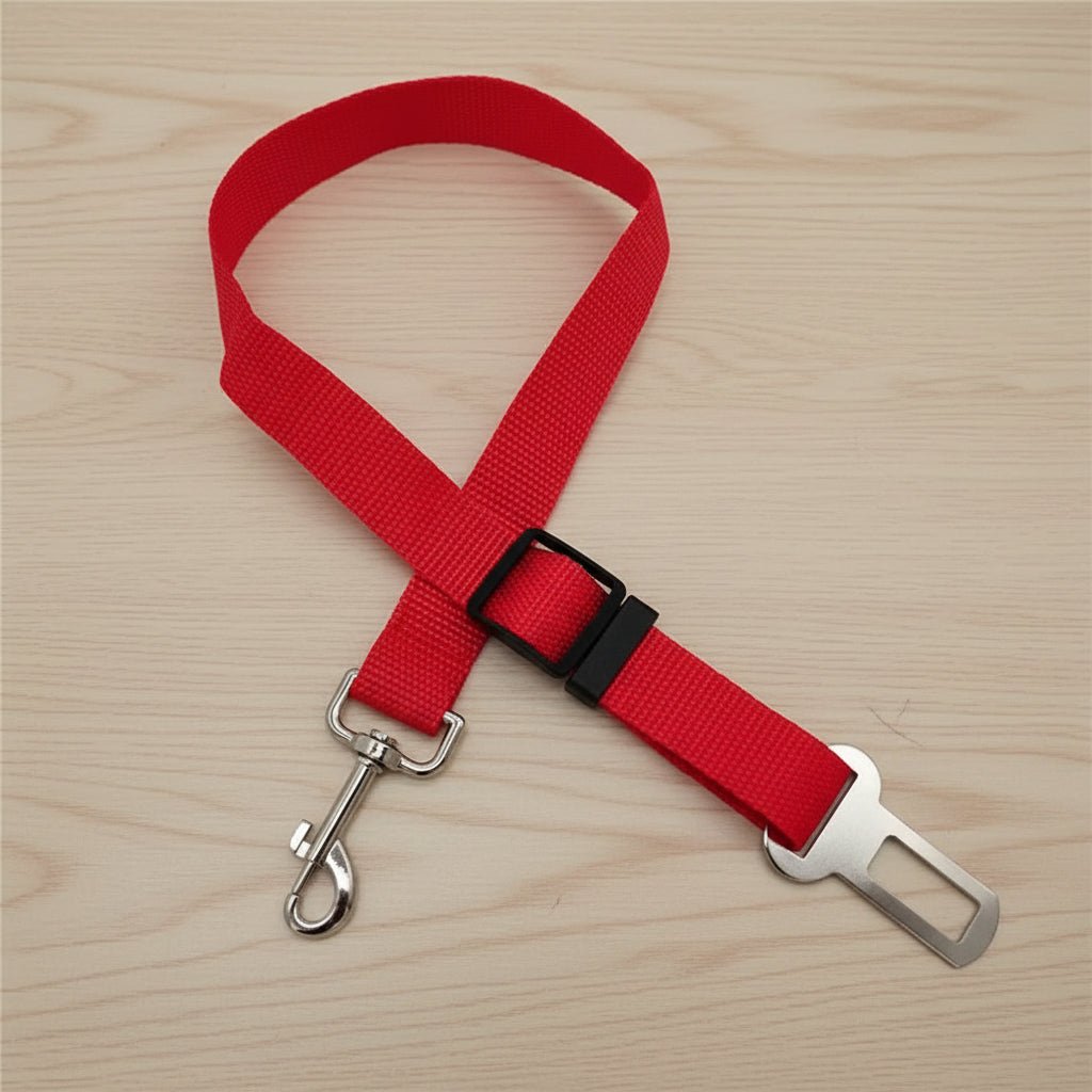 Dog Seat Belt for Car, Adjustable Dog Safety Belt with Carabiner, Car Seat Belt for Dogs, Dog Car Restraint for Harness