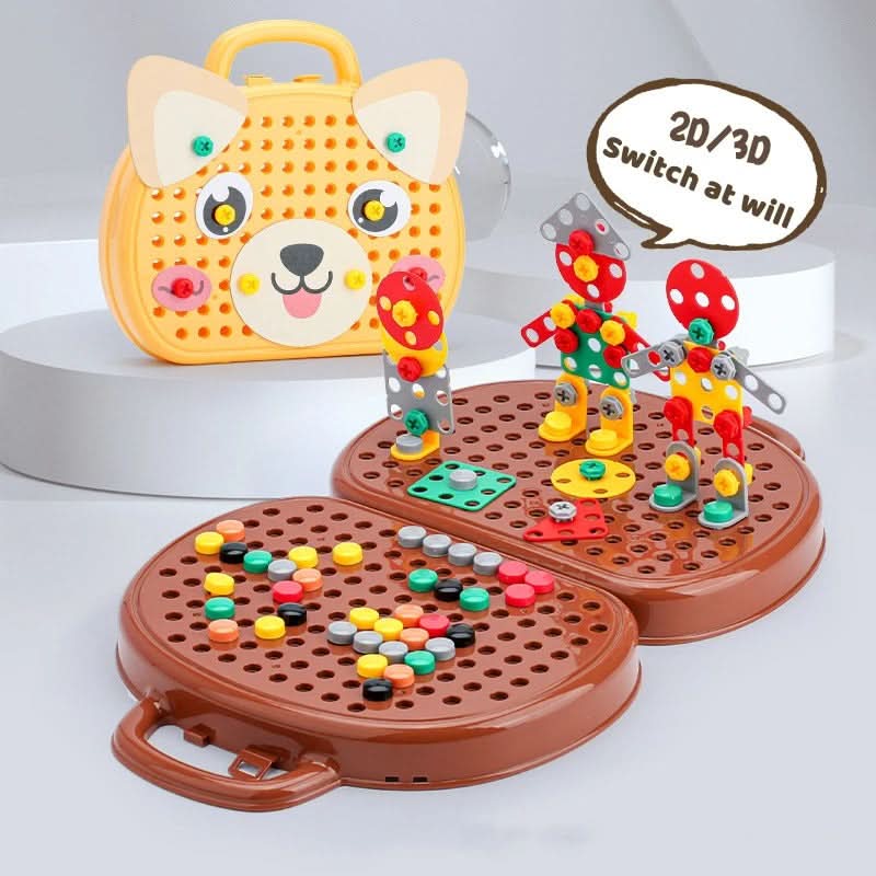 Plastic Storage Box, Toy Box for Toy Storage with Sorting Elements, Montessori Toys, Childrens Storage Box_10