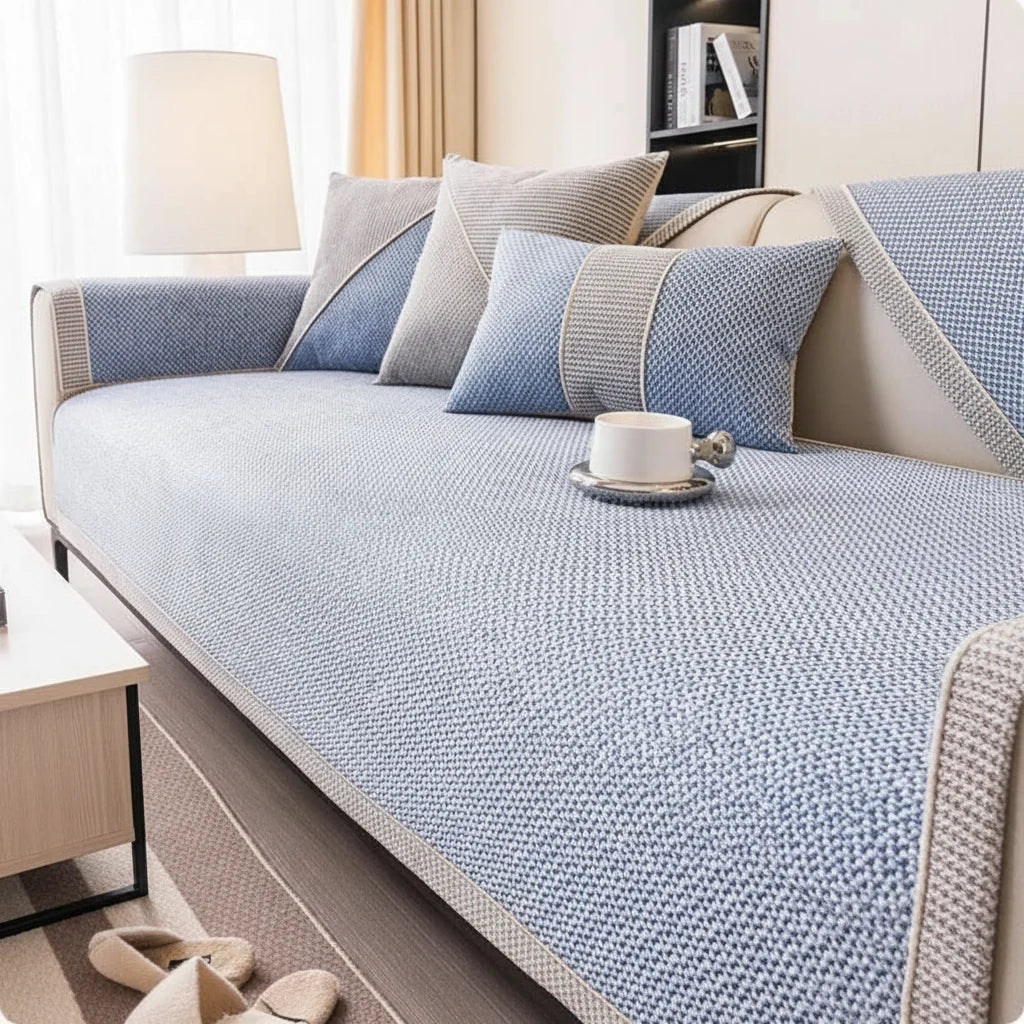 Sofa Covers, Cotton Linen Sofa Cover for All Seasons – image 7