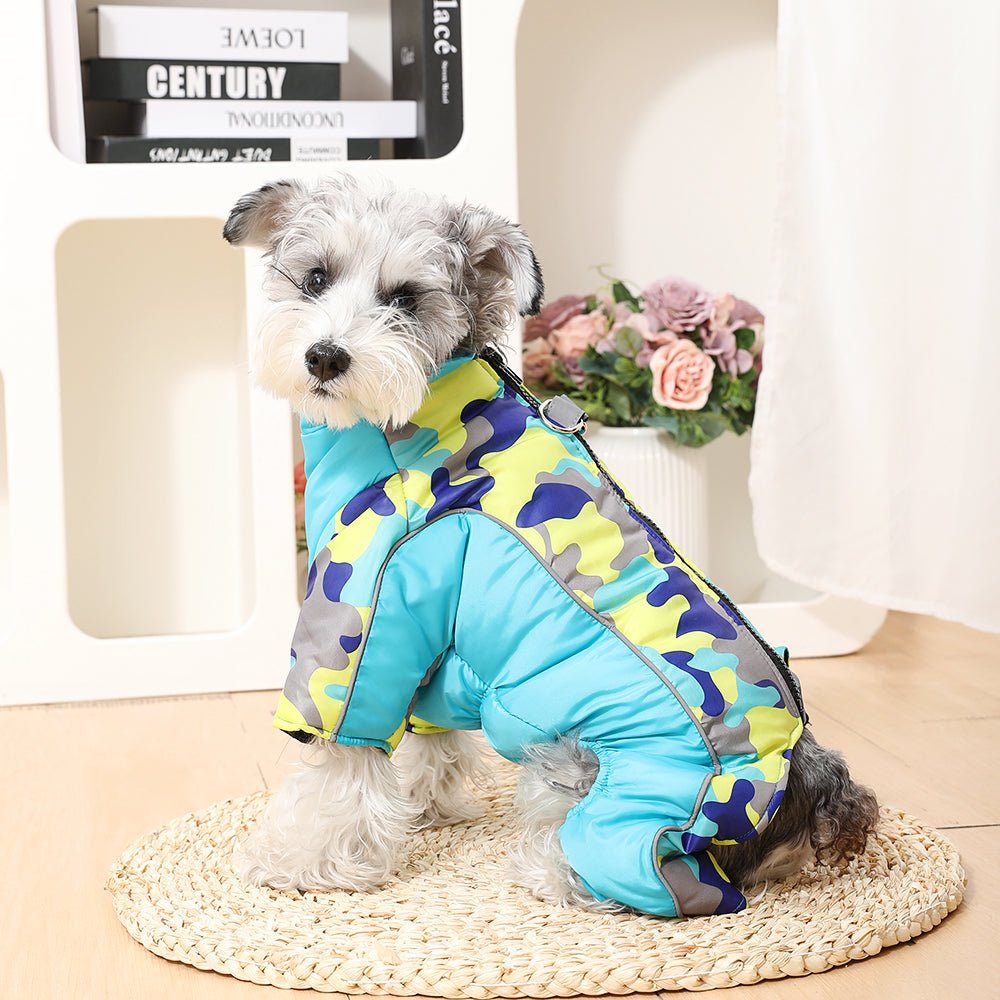 Dog Coat for Winter, Warm Winter Jacket for Dogs with Reflective Stripes, Water Repellent Dog Raincoat, Dog Clothes_04