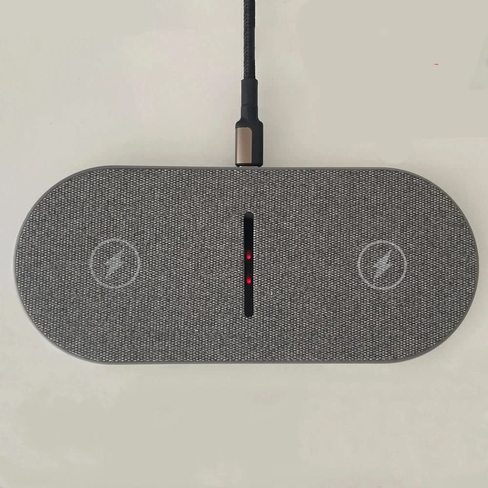 Wireless Charging Station for iPhone and Samsung, Wireless Charger for AirPods, Cordless Charger for Qi Devices_03