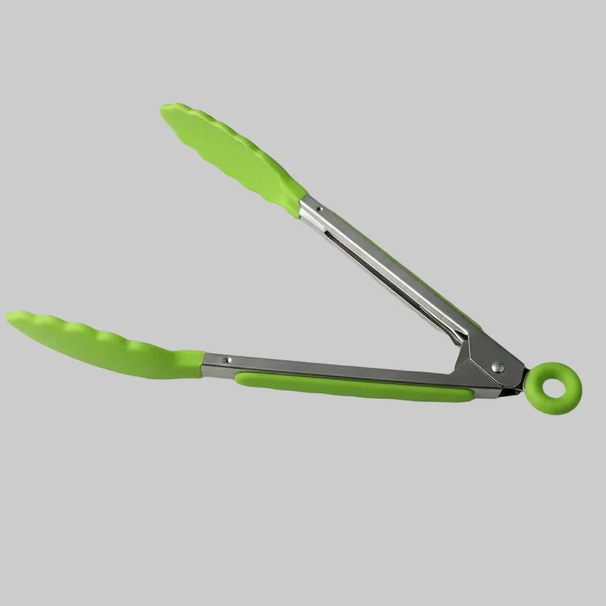 Cooking Tongs with Non-Slip Handle, Plastic Tongs for Serving Food, Lightweight Kitchen Tongs, Kitchen Accessories_11
