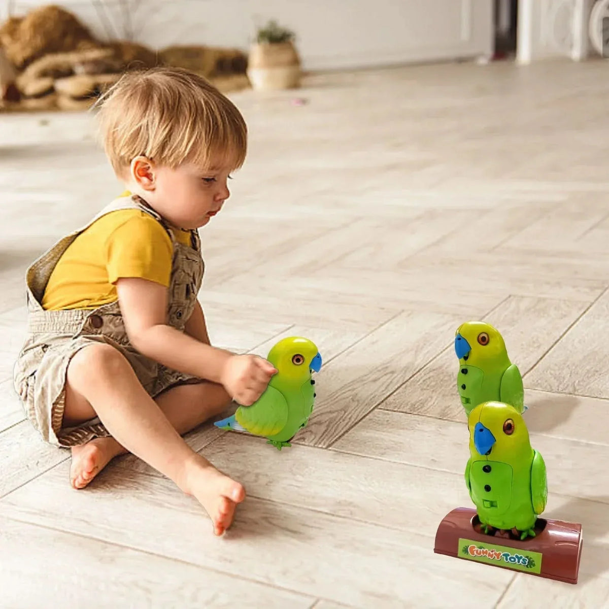 Talking Parrot Toy That Repeats What You Say, Singing Talking Bird, Funny Gifts for Kids and Adults_02