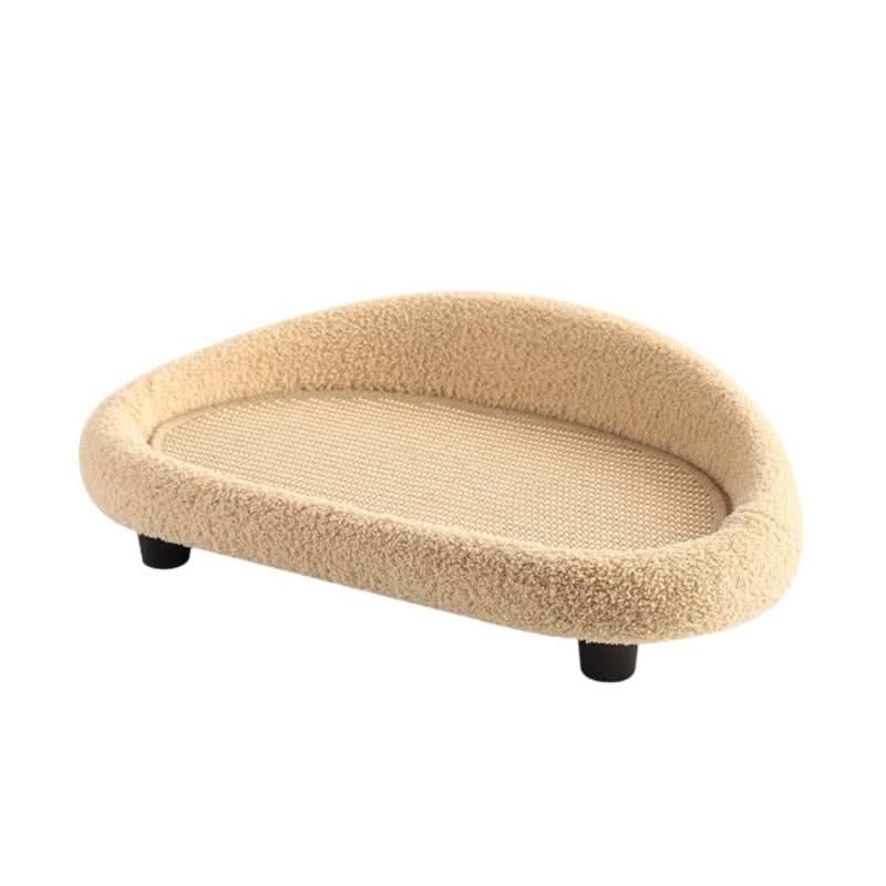 Cat Cave Bed with Sisal Scratching Surface, Cosy Cat Bed with Washable Cushion, Cat Scratcher Bed_10