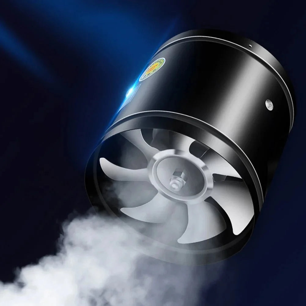 Extractor Fan for Bathroom, Kitchen Extractor Fan in Black or White, Quiet Bathroom Fan with Low Noise 32 dB_02