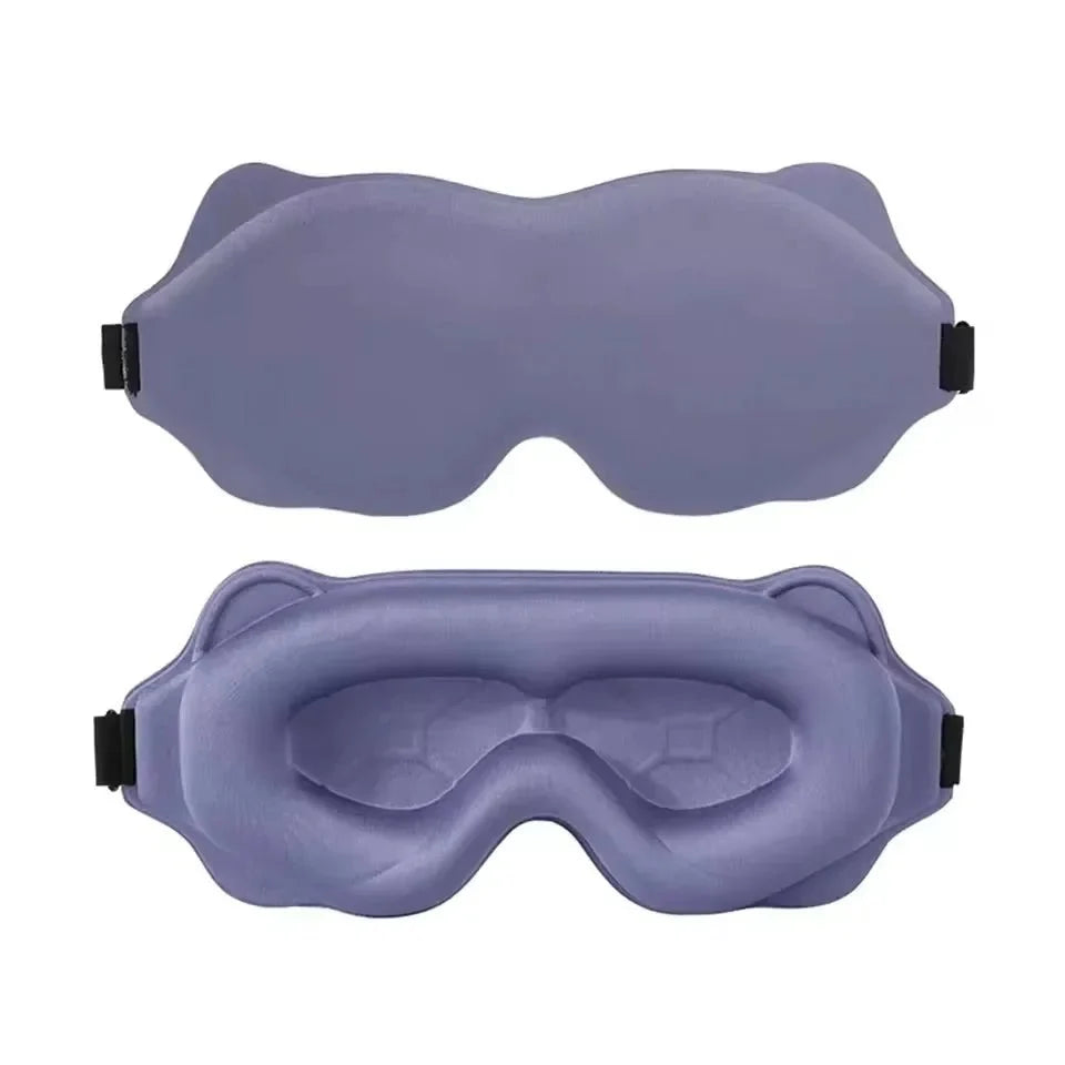 Eye Mask for Sleeping, 6D Memory Foam Sleep Mask for Deep Sleep, Light Blocking Eye Mask for Travel and Eyelashes_08