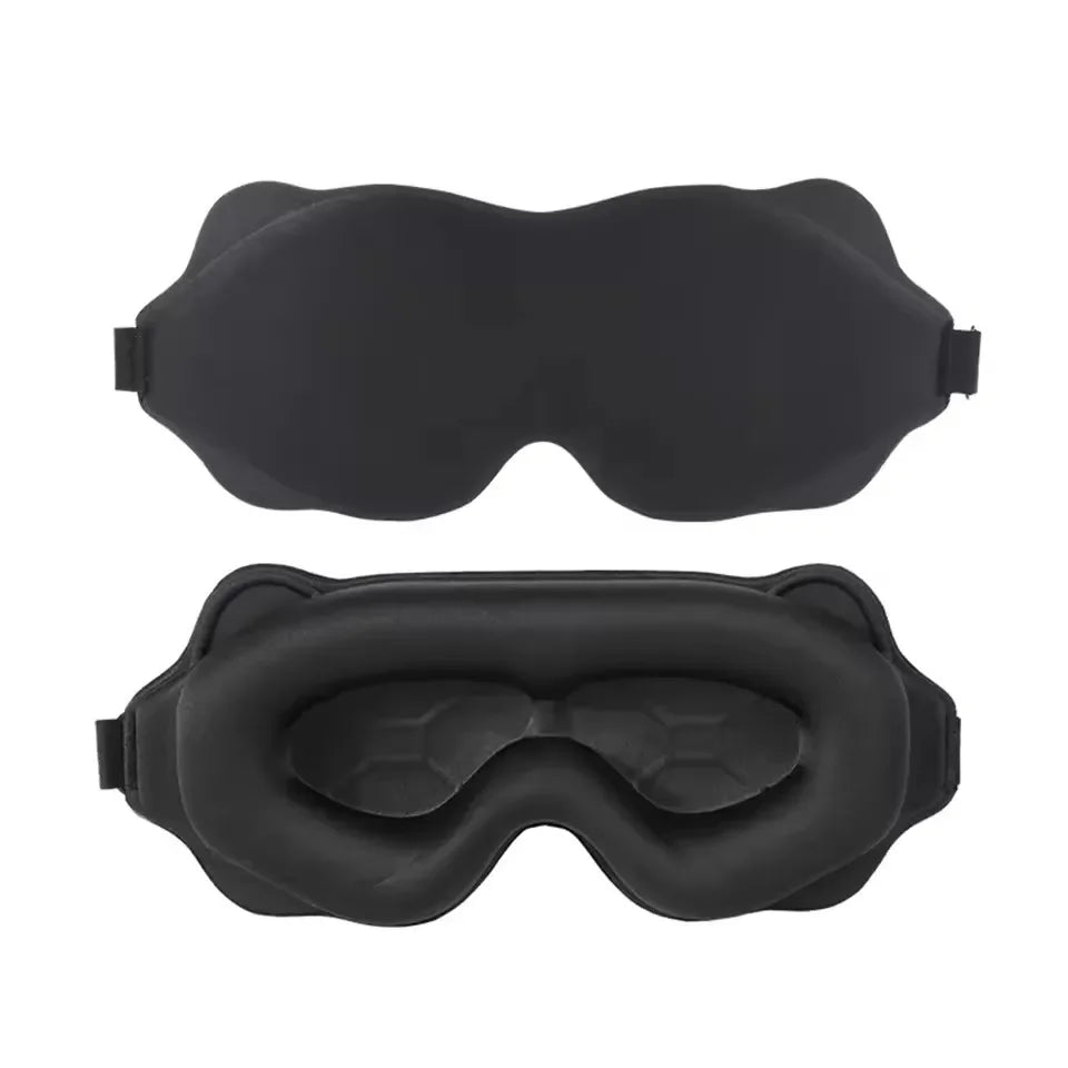 Eye Mask for Sleeping, 6D Memory Foam Sleep Mask for Deep Sleep, Light Blocking Eye Mask for Travel and Eyelashes_12