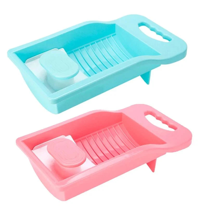 Washboard for Clothes, Anti Slip Washing Board for Hand Washing Clothes and Socks, Plastic Laundry Washboard_07