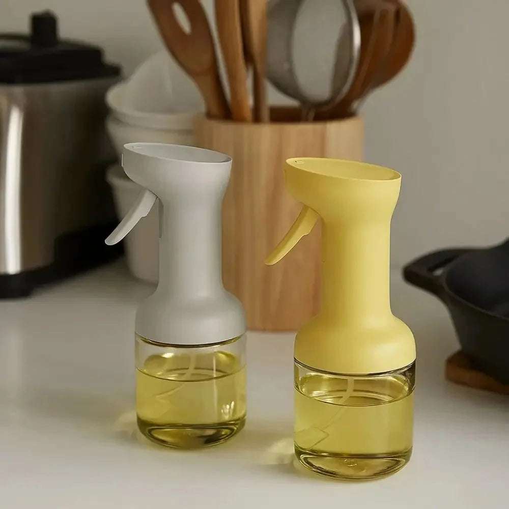 Olive Oil Spray Bottle 280 ml or 450 ml, Glass Oil Sprayer for Cooking, Oil Dispenser for Salad, Kitchen Gadgets_01