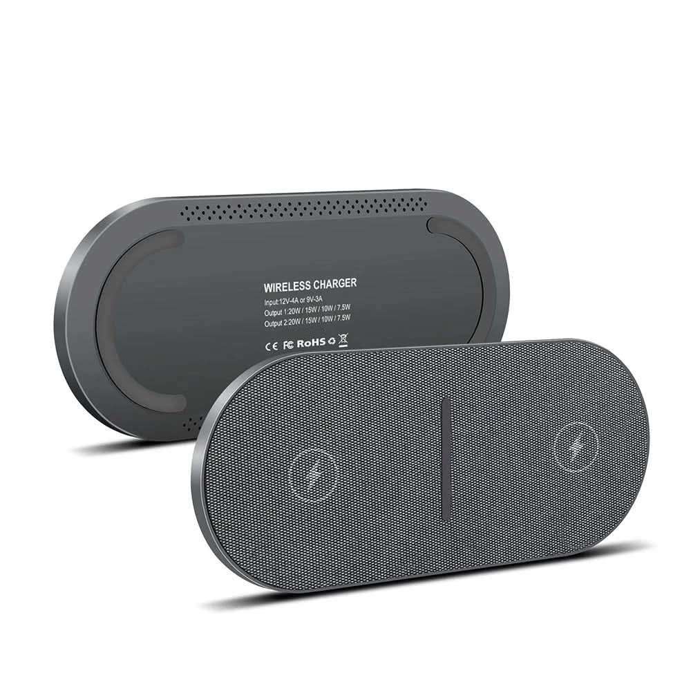 Wireless Charging Station for iPhone and Samsung, Wireless Charger for AirPods, Cordless Charger for Qi Devices_07