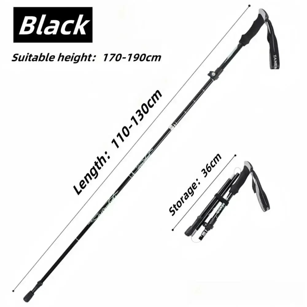 Adjustable Trekking Pole, Telescopic Hiking Pole in Aluminium or Carbon, Folding Walking Stick, Nordic Walking Pole_18