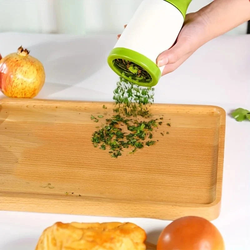 Spice Grinder, Manual Herb Grinder in Stainless Steel, Hand Grinder for Herbs and Spices, Compact Spice Mill for Kitchen_02